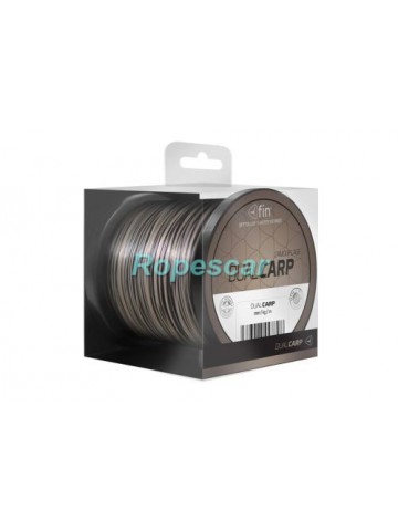 Monofilament Dual Carp Maron/Negru 0,35mm. /  20,4lbs. 1000 M - Delphin